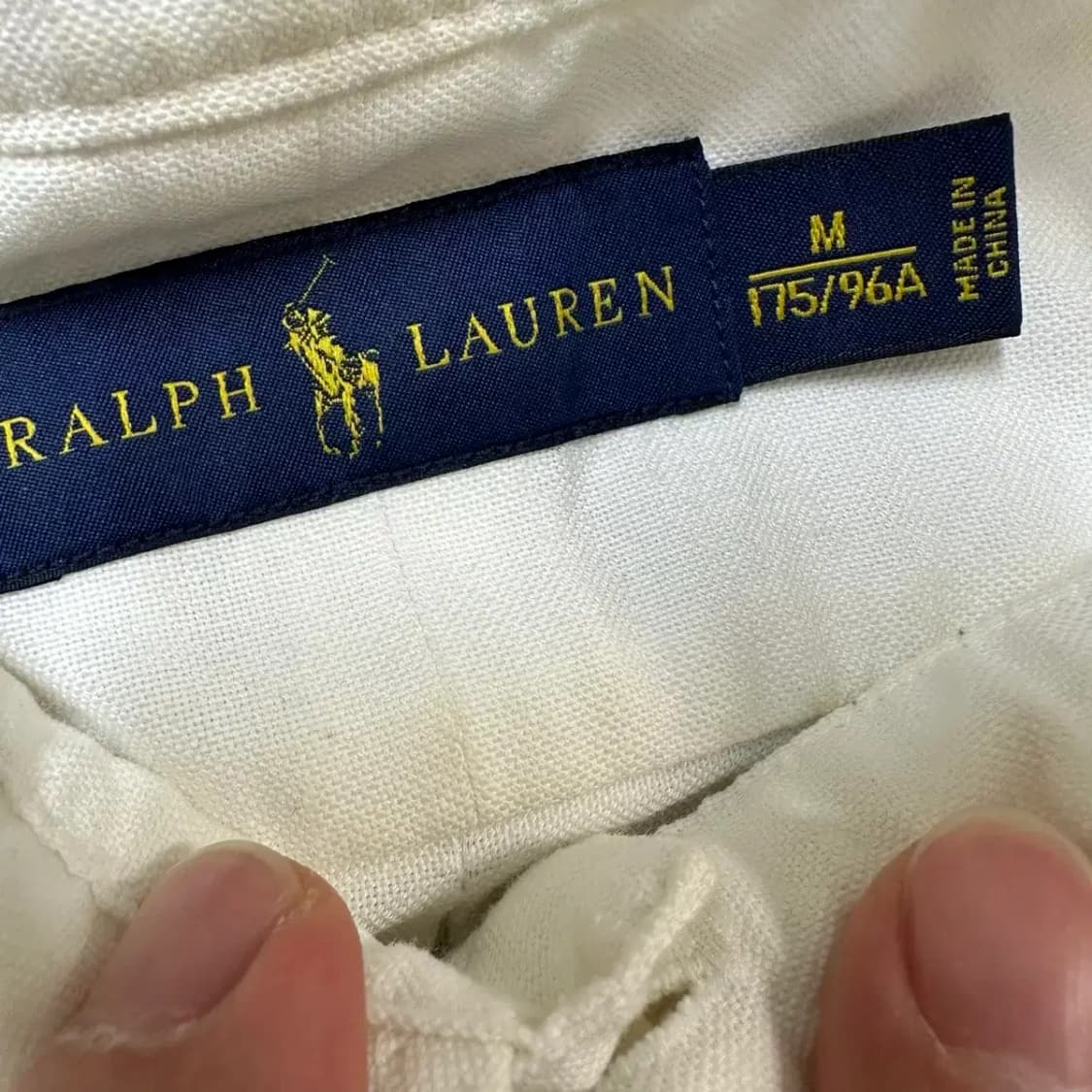 폴로 최신라벨 옥스포드 남방 M 상품이미지4