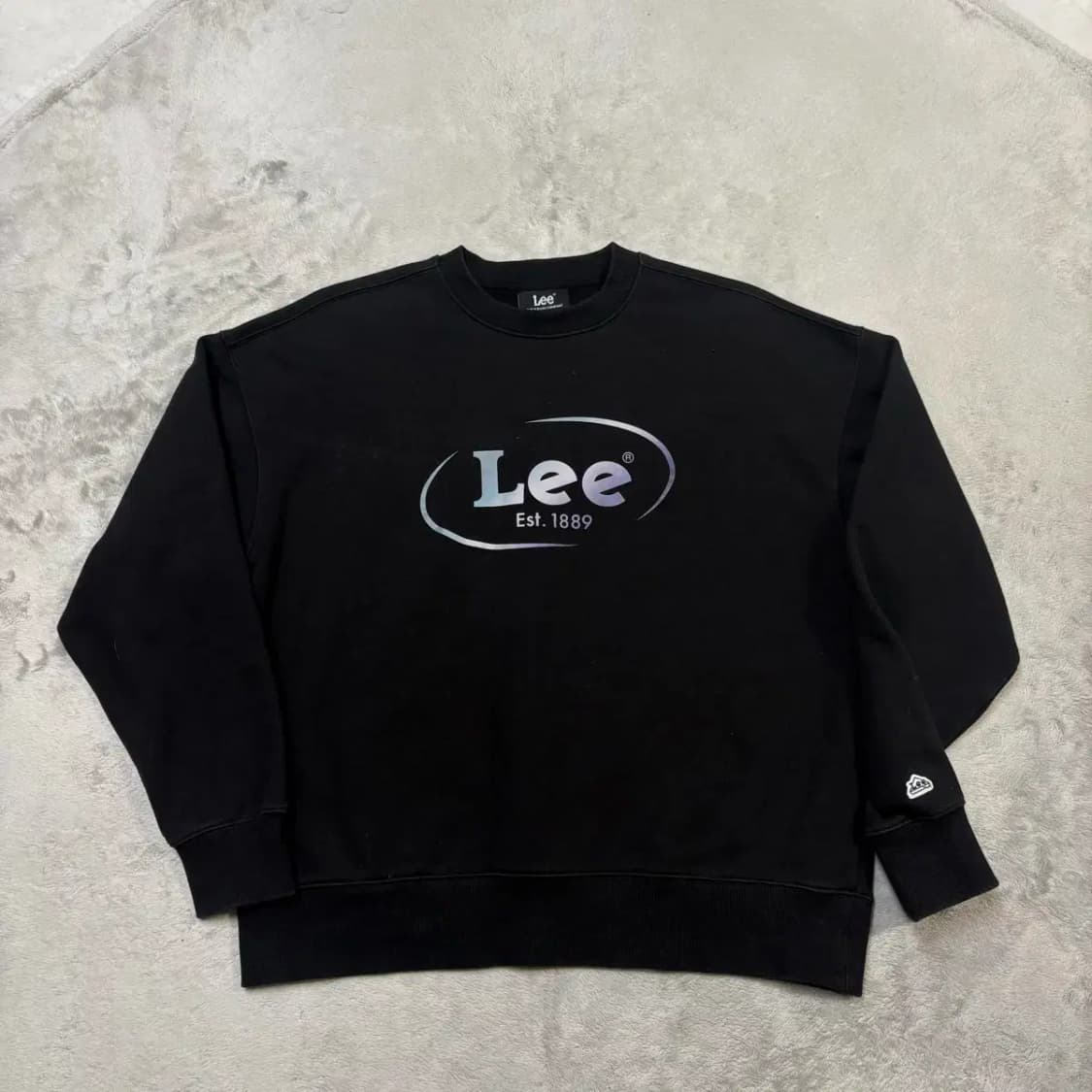 Lee 리 라운드 맨투맨 M 상품이미지2