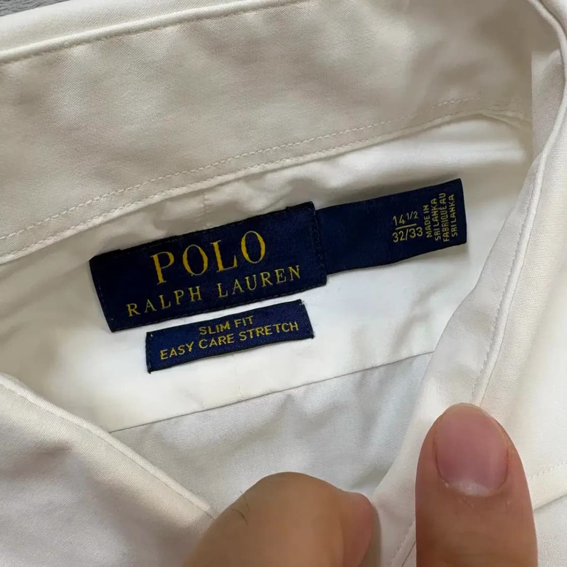 폴로 최신라벨 와이드카라 남방 S 상품이미지4