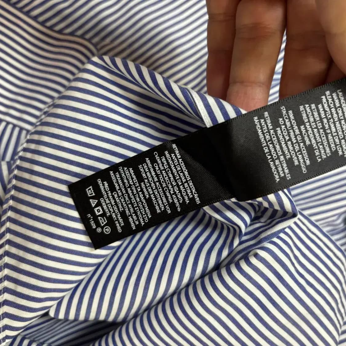 폴로 랄프로렌 블랙라벨 스트라이프 남방 약100 상품이미지5