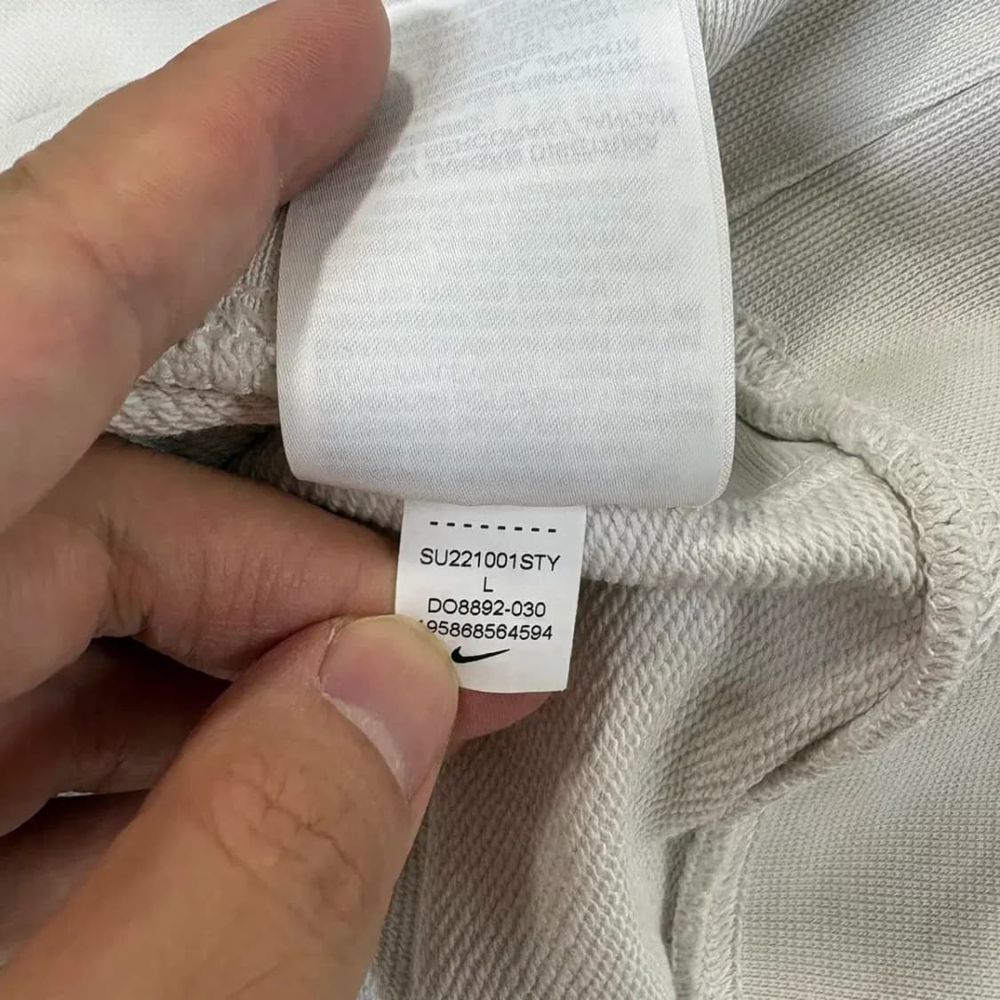 (새상품 급) 나이키 트렌트 크루 맨투맨 L 상품이미지5