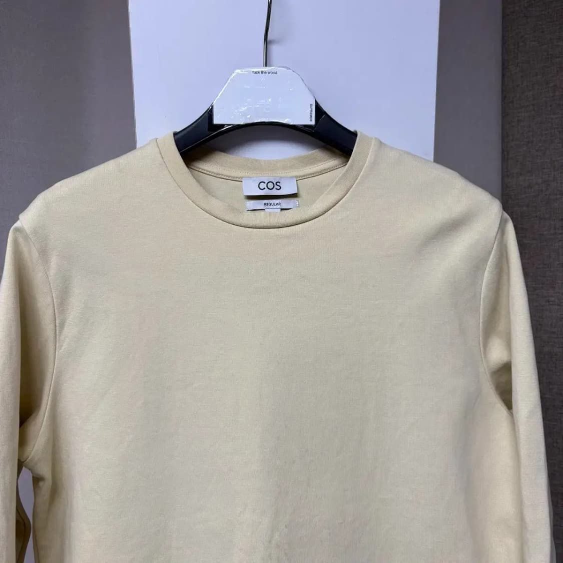 COS 코스 라운드 맨투맨 L 상품이미지3