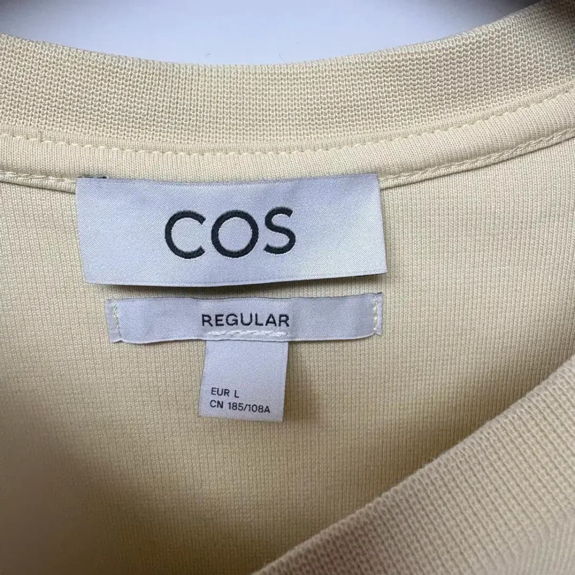 COS 코스 라운드 맨투맨 L 상품이미지5