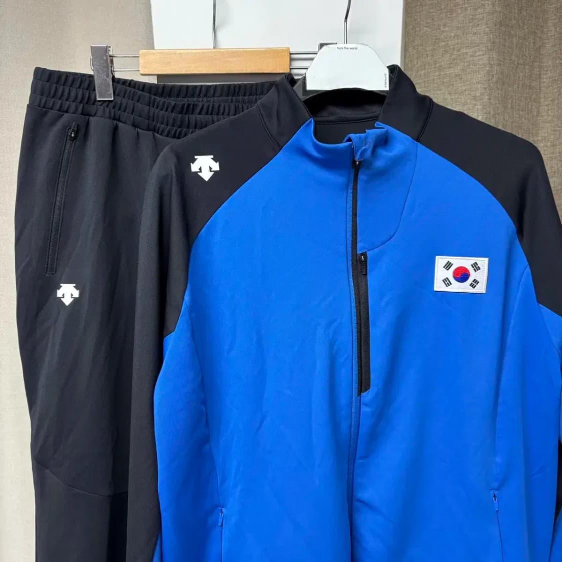 (새상품 급) 데상트 국대 트레이닝 세트 3XL 상품이미지3