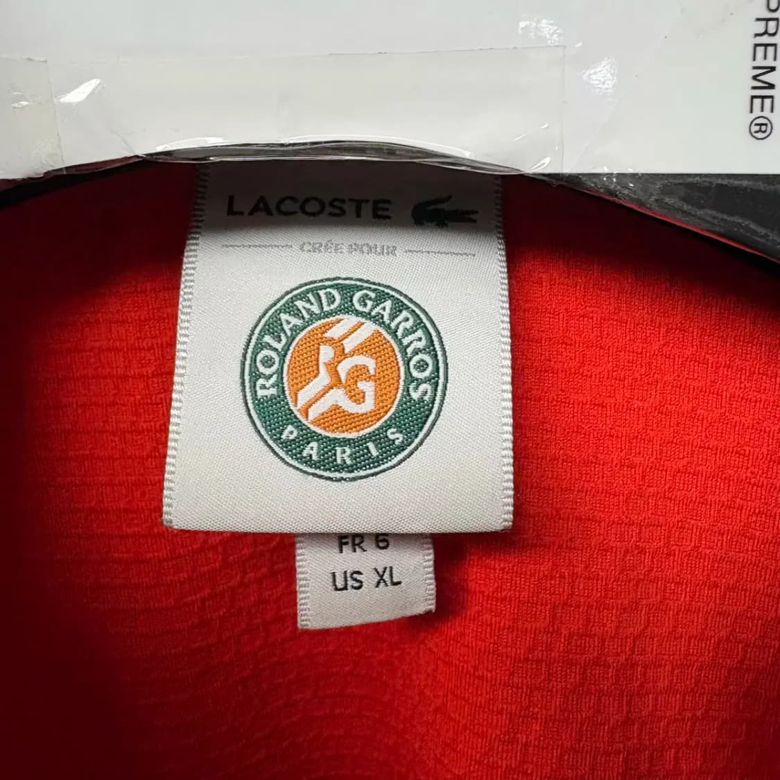 라코스테 롤랜드 가로스 트레이닝 집업 XL 상품이미지5