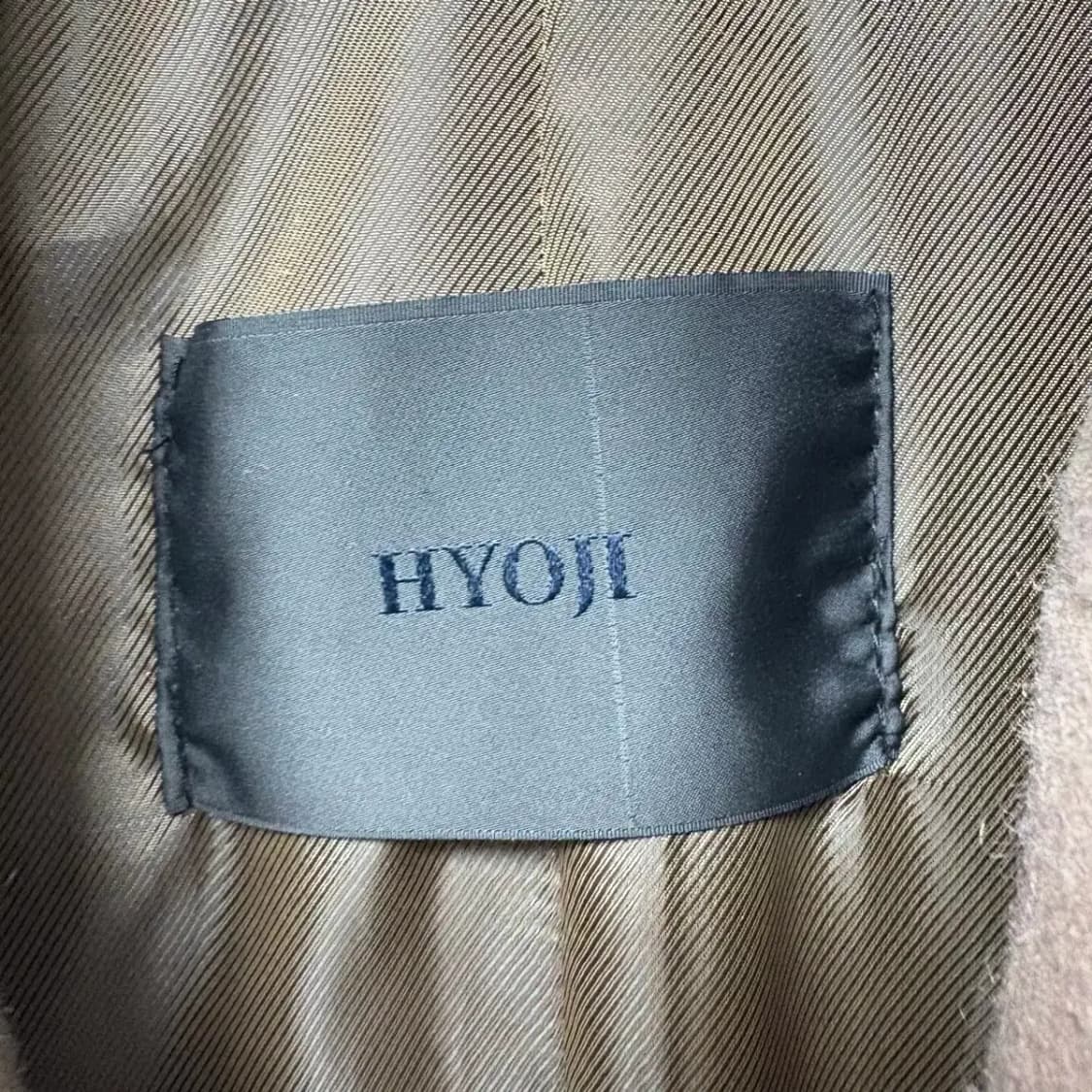 HYOJI 효지 롱코트 48사이즈 상품이미지4