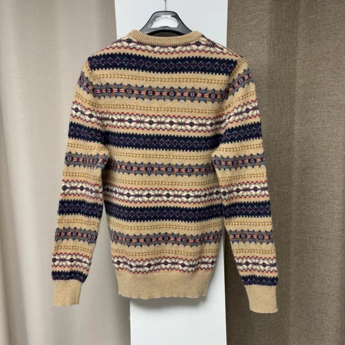 컨셉원 페어아일 니트 L 상품이미지4