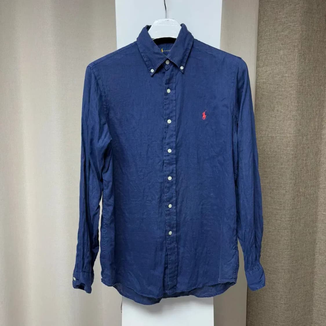 폴로 최신라벨 린넨 남방 S 상품이미지1