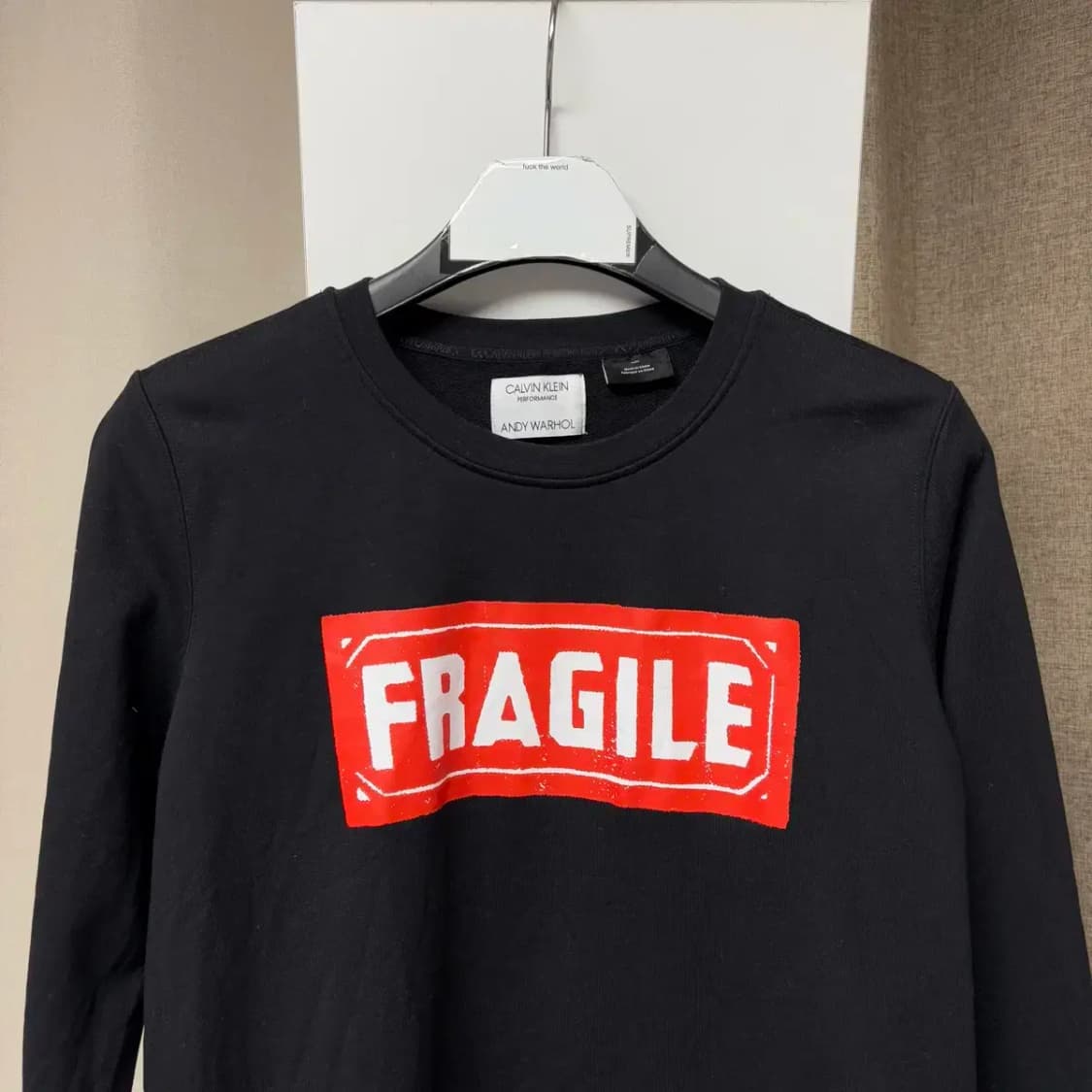 CK 앤디워홀 맨투맨 L 상품이미지3