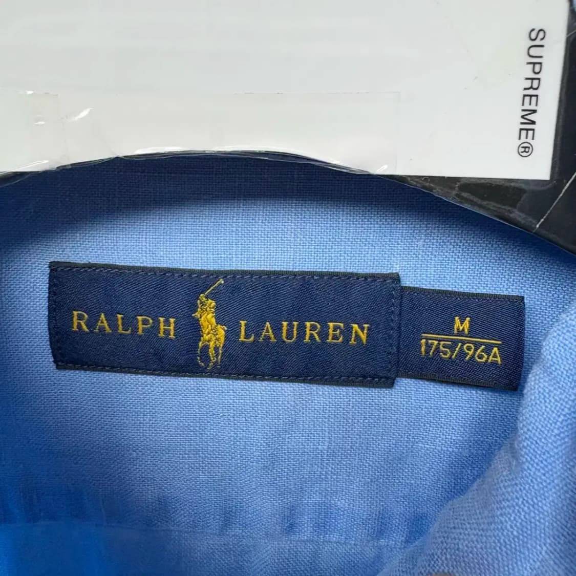 폴로 최신라벨 린넨 남방 M 상품이미지4