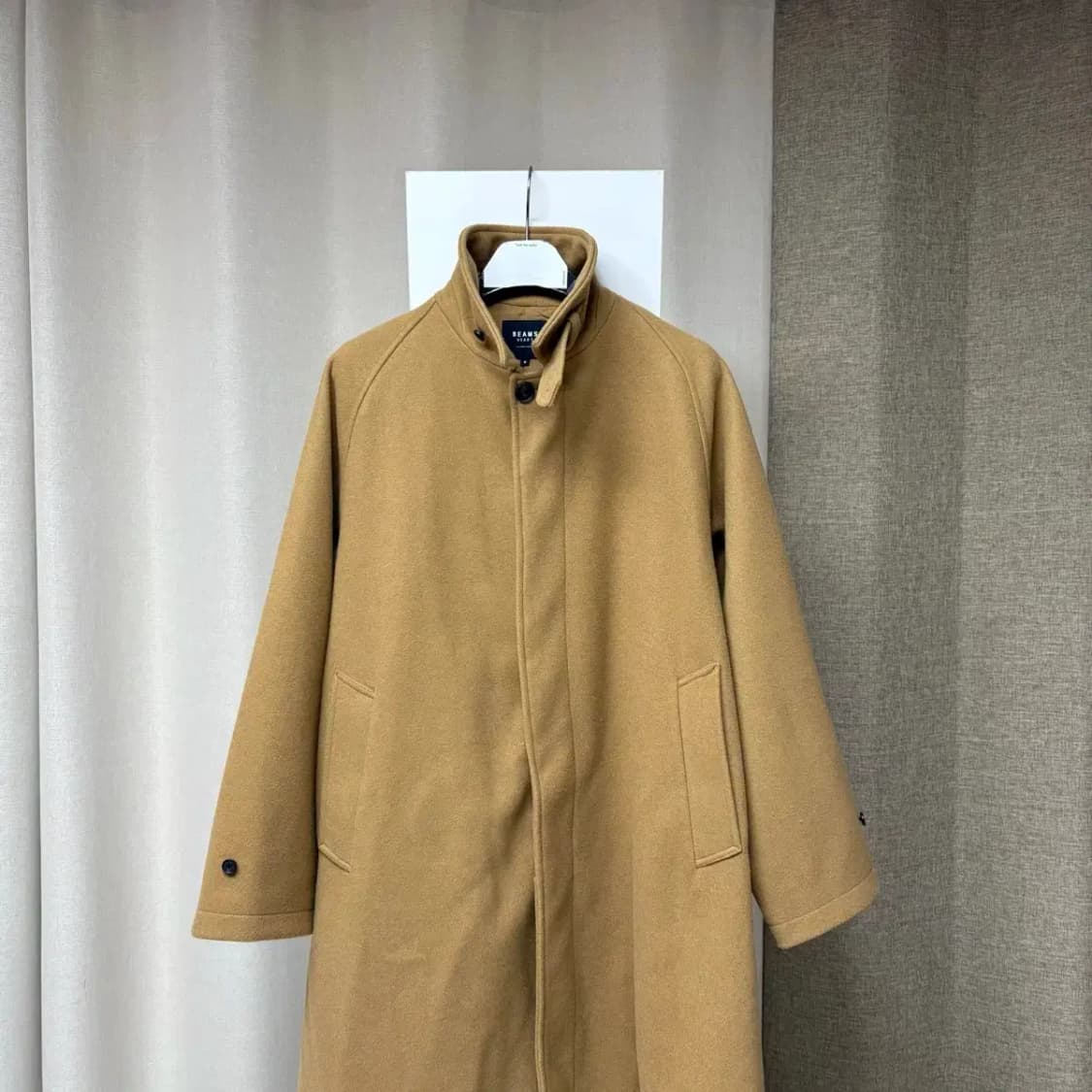 BEAMS 빔즈 오버핏 롱코트 M 상품이미지3