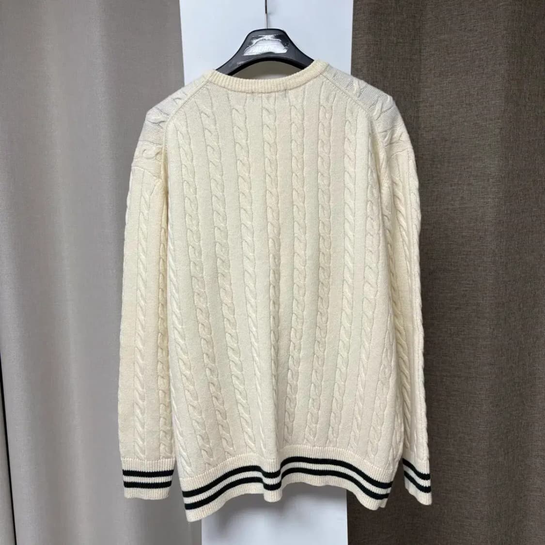 캉골 케이블 꽈배기 니트 L 상품이미지5
