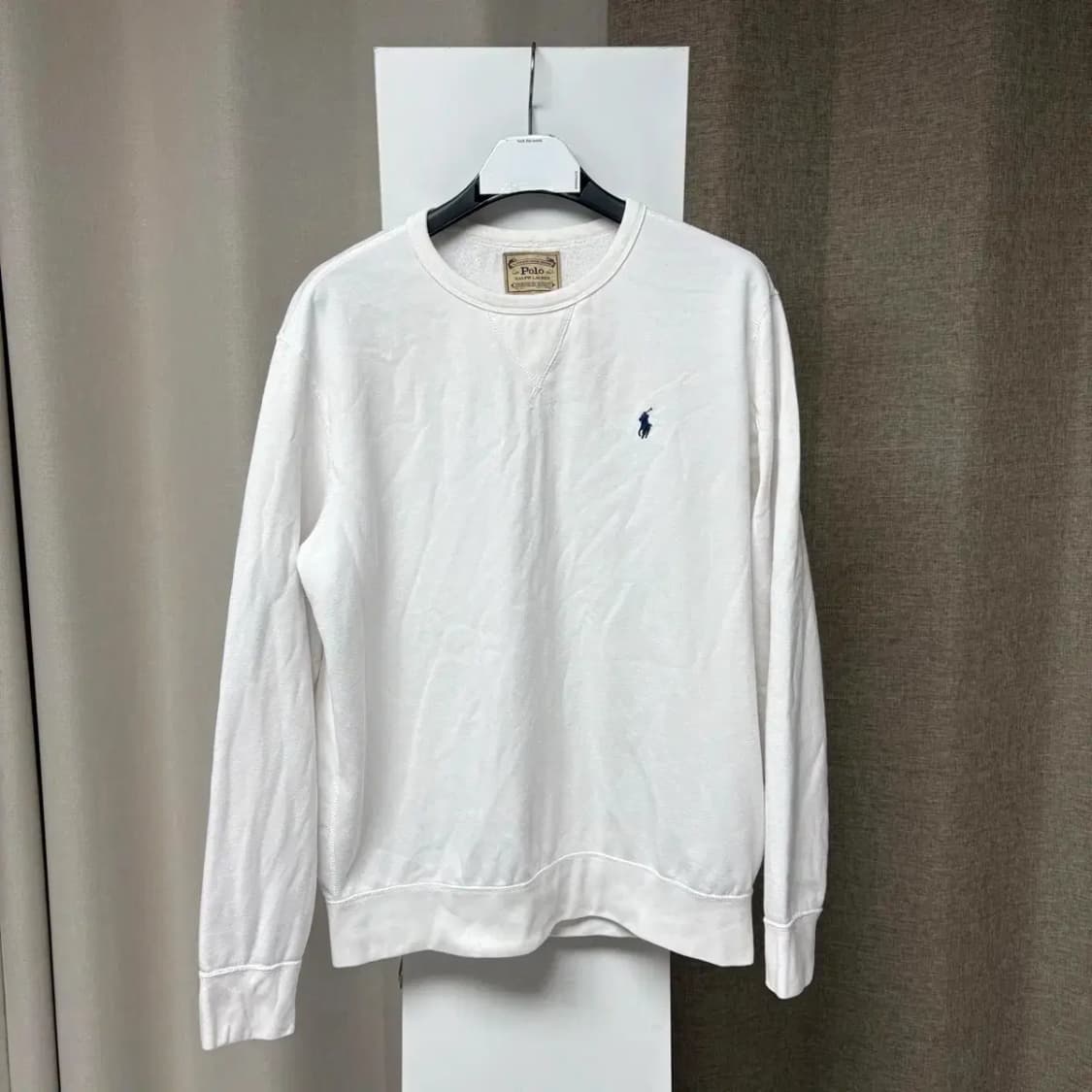 폴로 라운드 맨투맨 L 상품이미지1