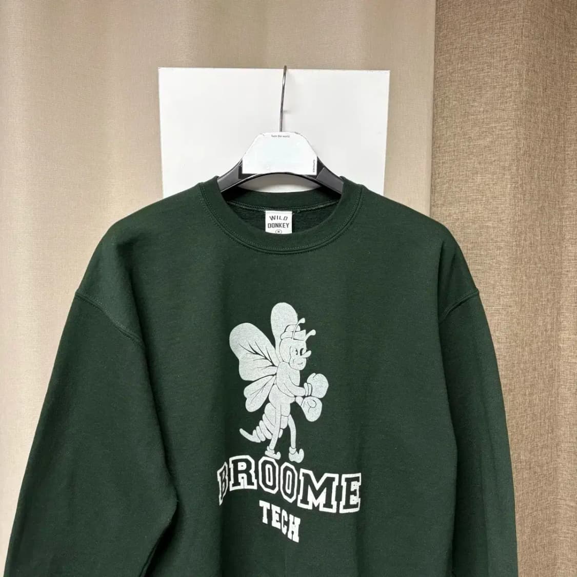 와일드동키 라운드 맨투맨 M 상품이미지3