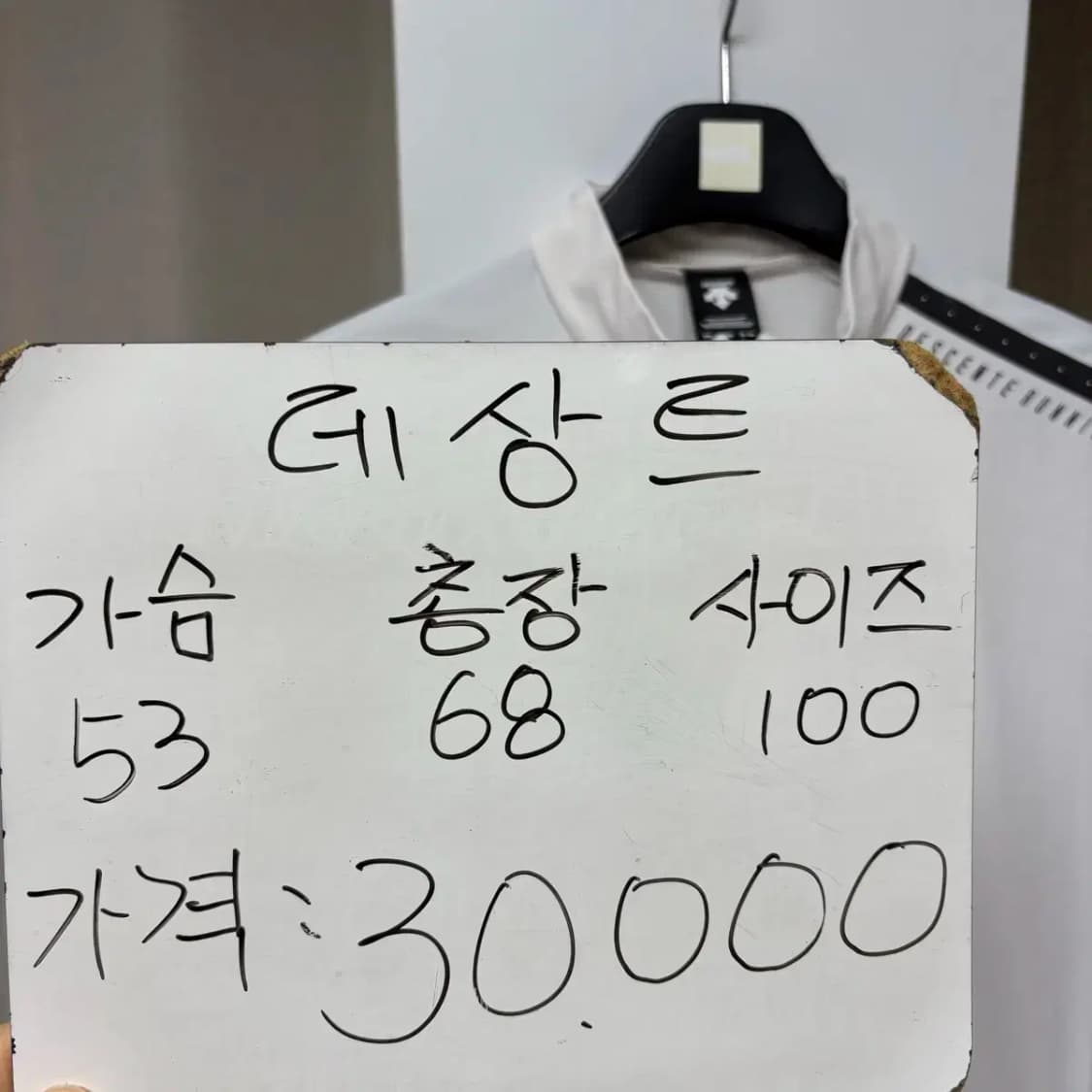 데상트 러닝 트레이닝 집업 100 상품이미지3