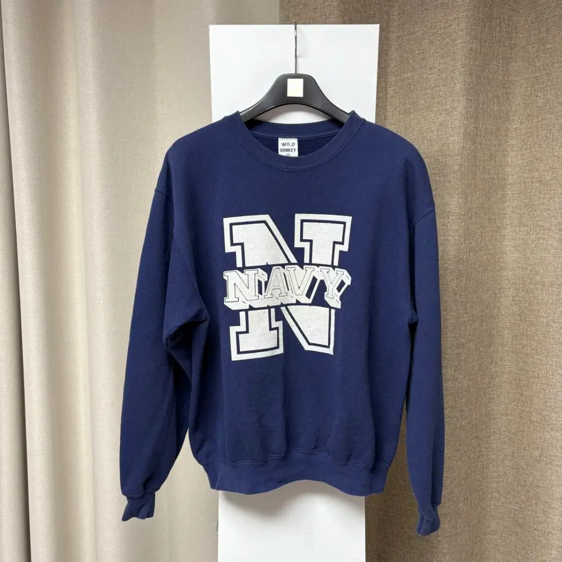 와일드동키 라운드 맨투맨 M 상품이미지1