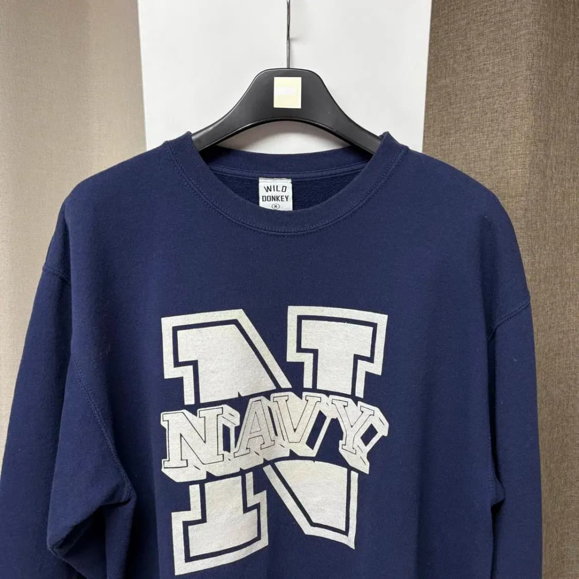 와일드동키 라운드 맨투맨 M 상품이미지3