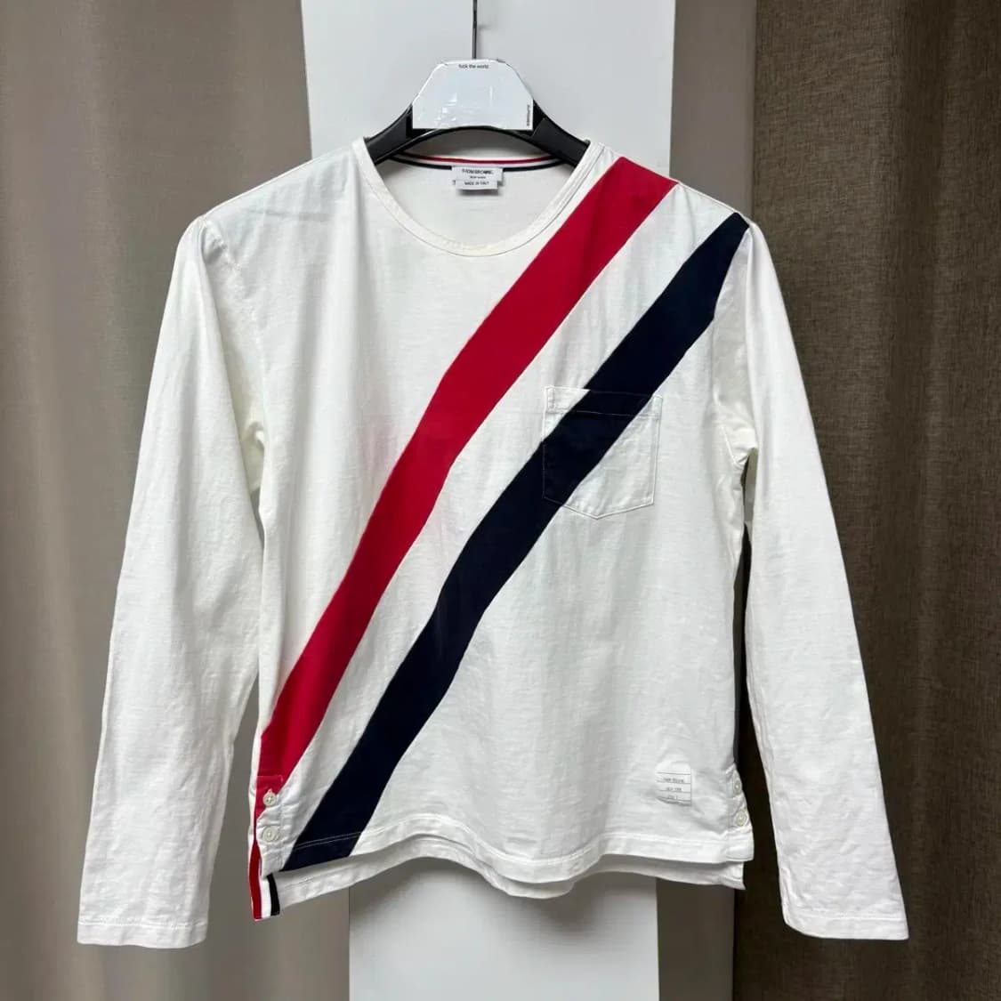 톰브라운 사선 롱슬리브 긴팔 2사이즈 상품이미지3