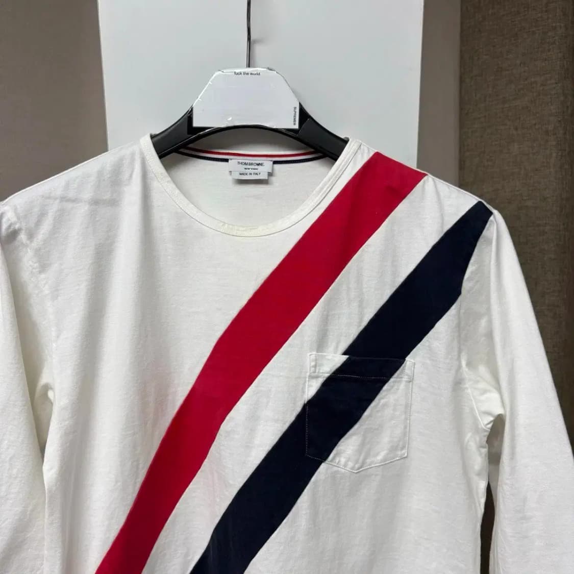 톰브라운 사선 롱슬리브 긴팔 2사이즈 상품이미지4