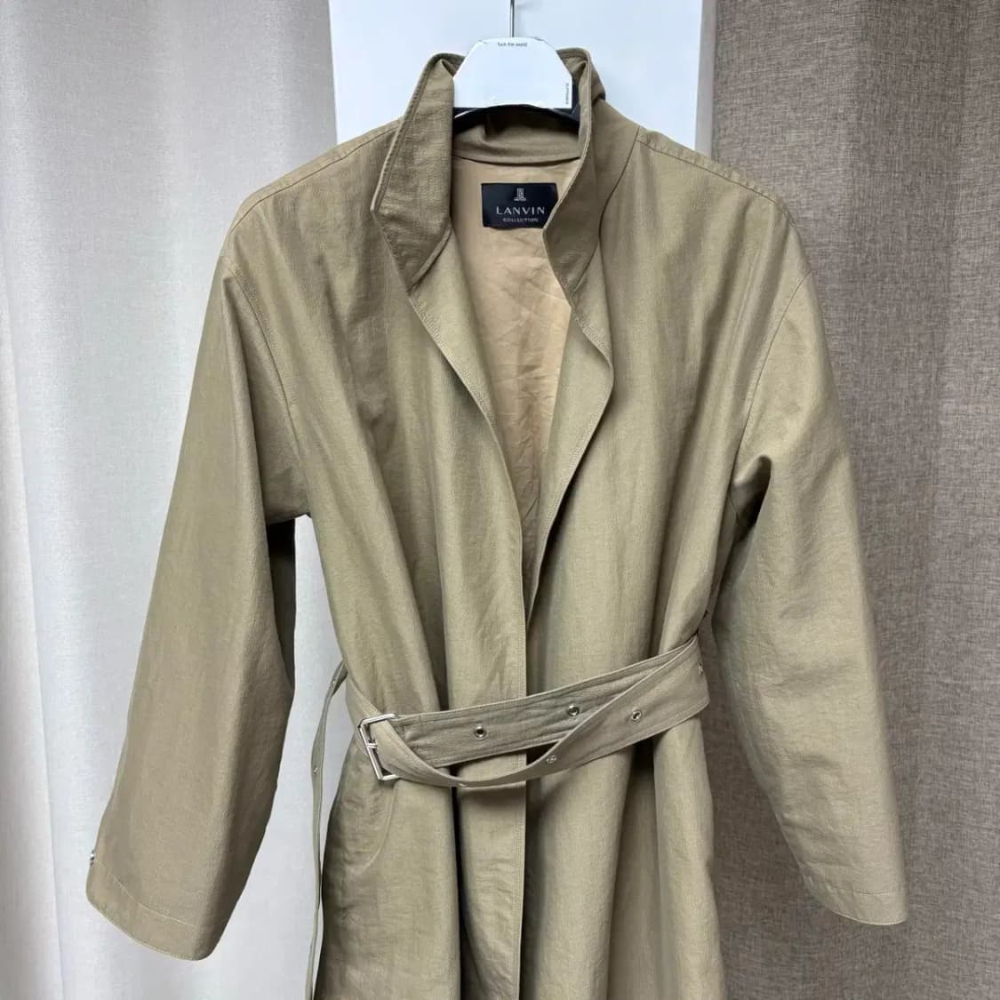 (백화점 정품) 랑방 트렌치 코트 82 사이즈 상품이미지3