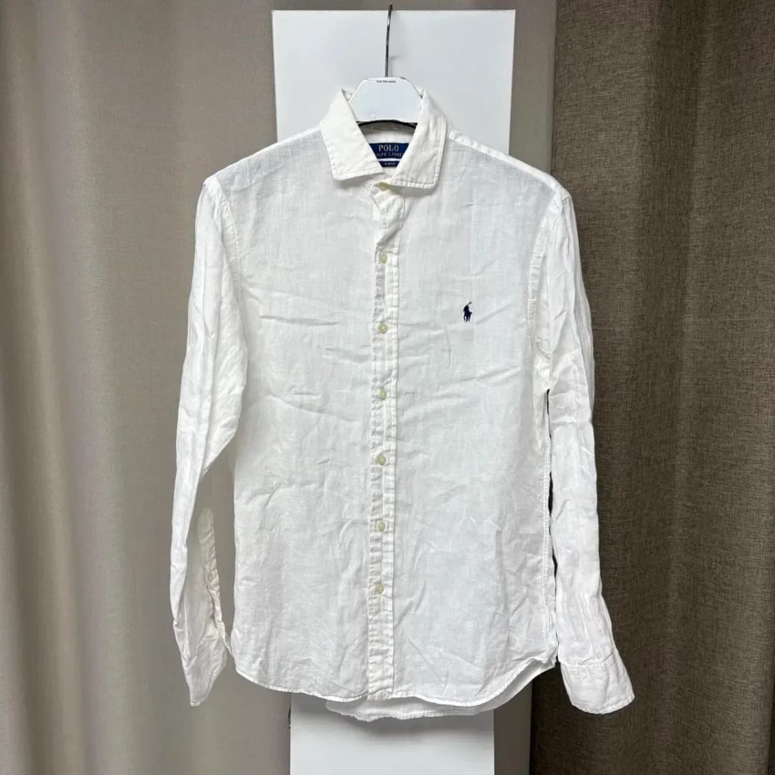 폴로 최신라벨 린넨 남방 M 상품이미지1