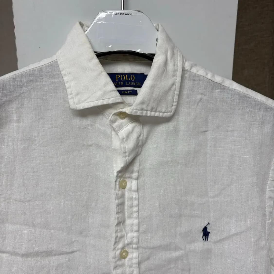 폴로 최신라벨 린넨 남방 M 상품이미지2
