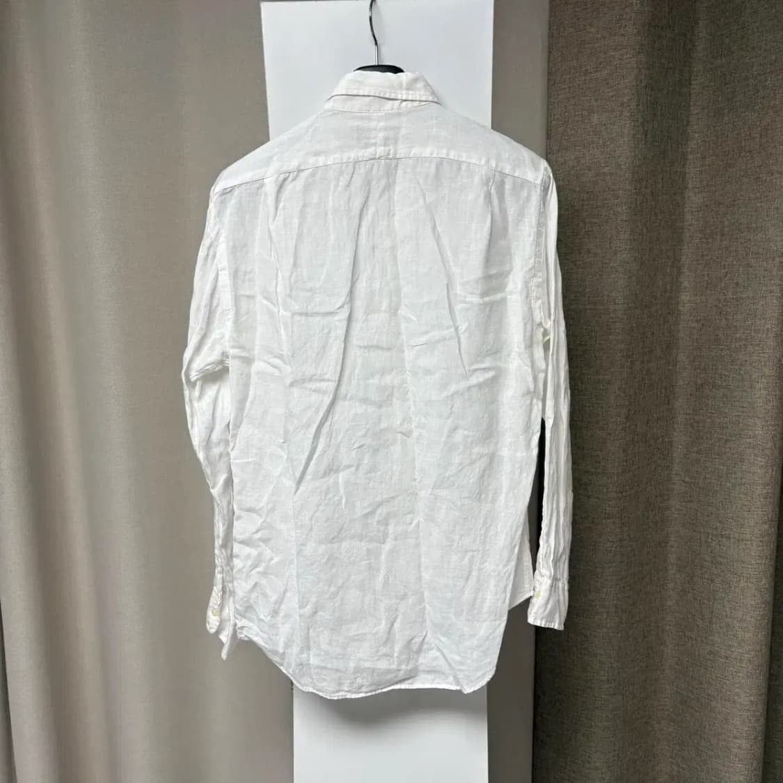 폴로 최신라벨 린넨 남방 M 상품이미지3