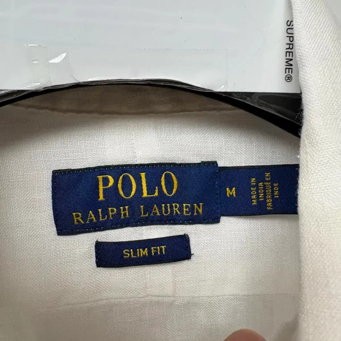 폴로 최신라벨 린넨 남방 M 상품이미지4