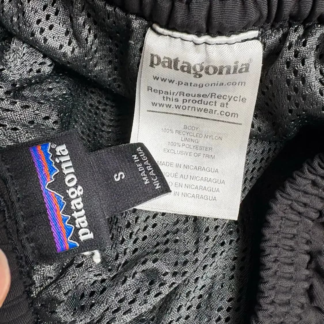 파타고니아 배기스 우븐 반바지 팬츠 S 상품이미지6