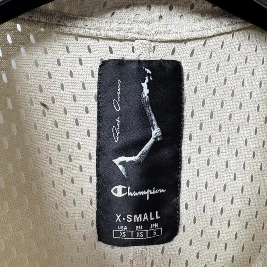 릭오웬스 X 챔피언 메쉬 민소매 나시 XS (약 남성 100) 상품이미지5