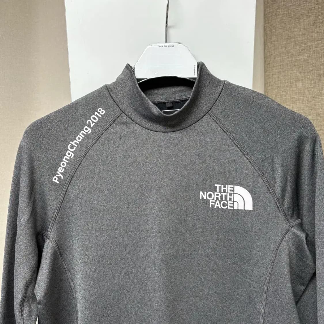 노스페이스 평창 올림픽 목폴라 긴팔 M 상품이미지3