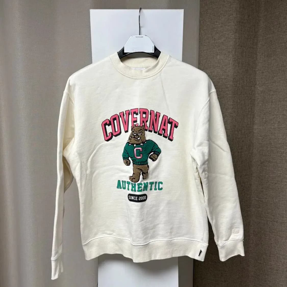 커버낫 라운드 맨투맨 M 상품이미지1