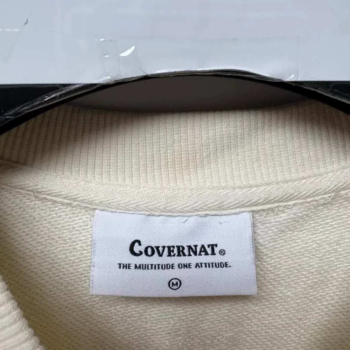 커버낫 라운드 맨투맨 M 상품이미지5