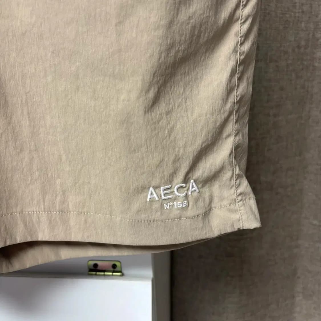 에이카화이트 우븐 반바지 4 사이즈 상품이미지4