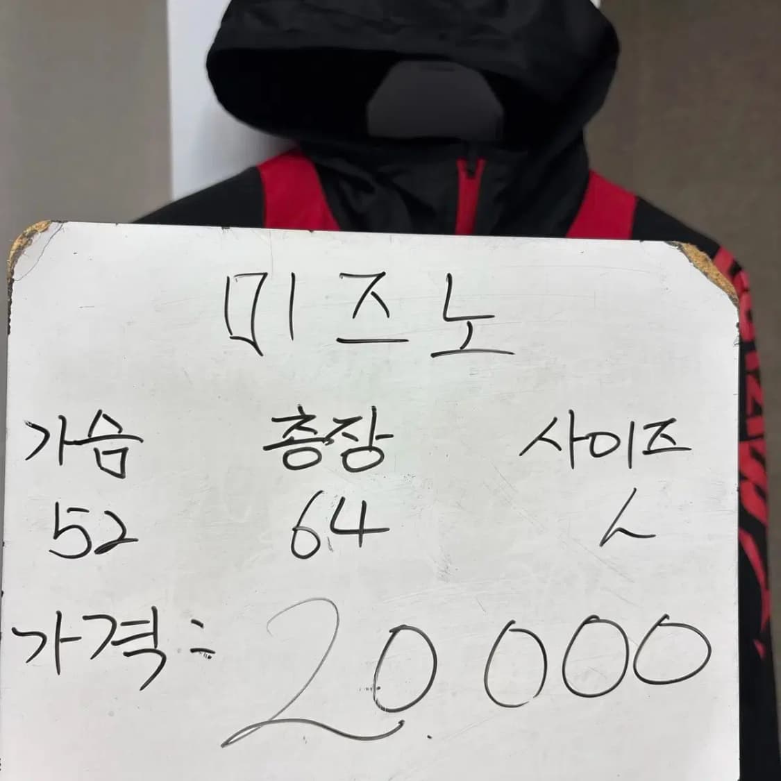 미즈노 트레이닝 후드티 L 상품이미지2