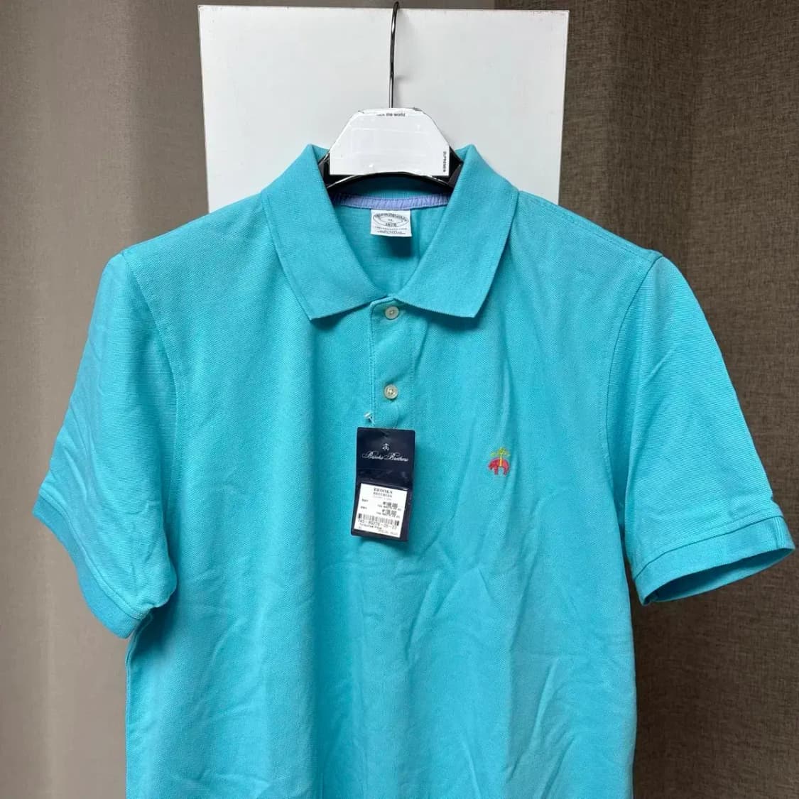 (새상품) 브룩스브라더스 반팔 카라티 XL 상품이미지3