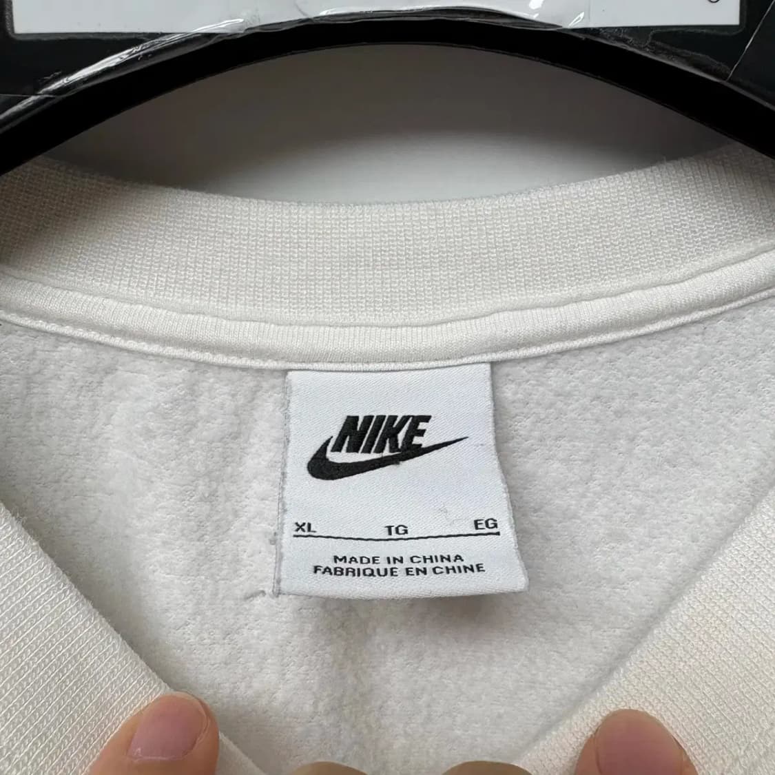 나이키 스우시 맨투맨 여성XL 상품이미지4