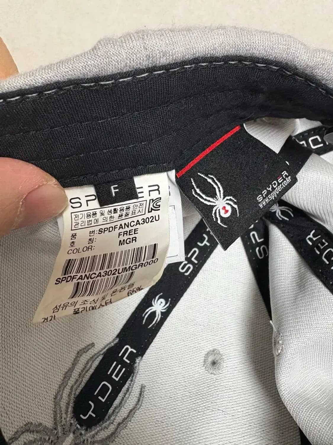 스파이더 볼캡 모자 상품이미지5