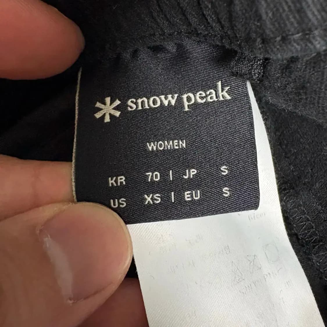 스노우피크 카고 조거팬츠 여성 S 상품이미지6
