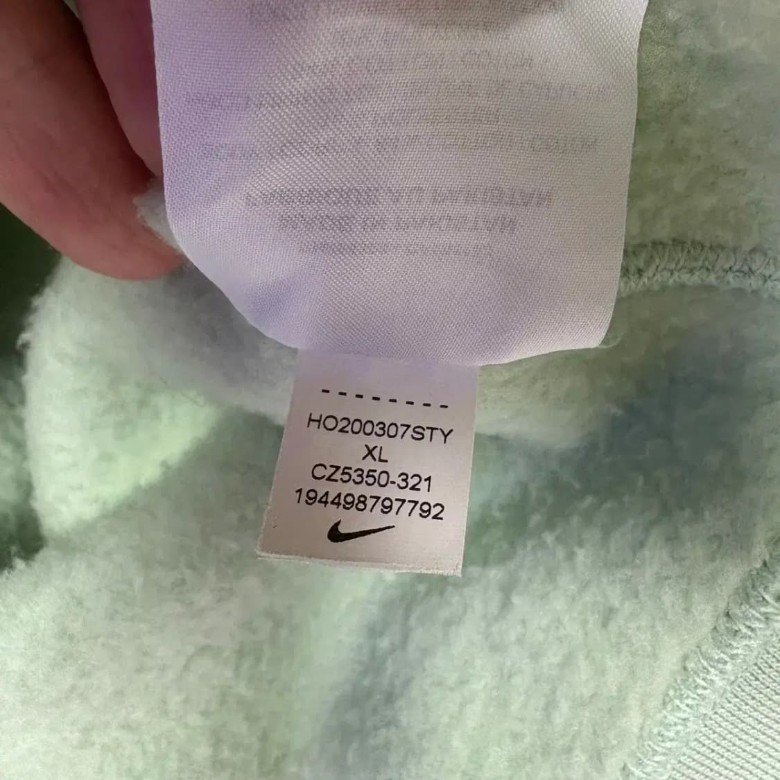 나이키 NRG 후드티 해외XL 상품이미지6