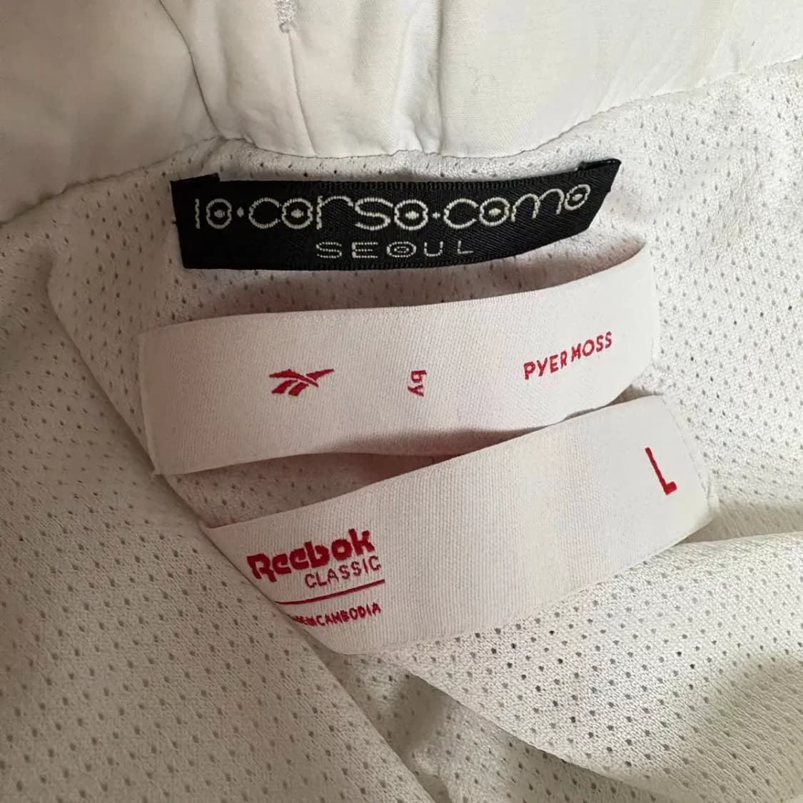 리복 X 파이어 모스 반바지 팬츠 L 상품이미지5