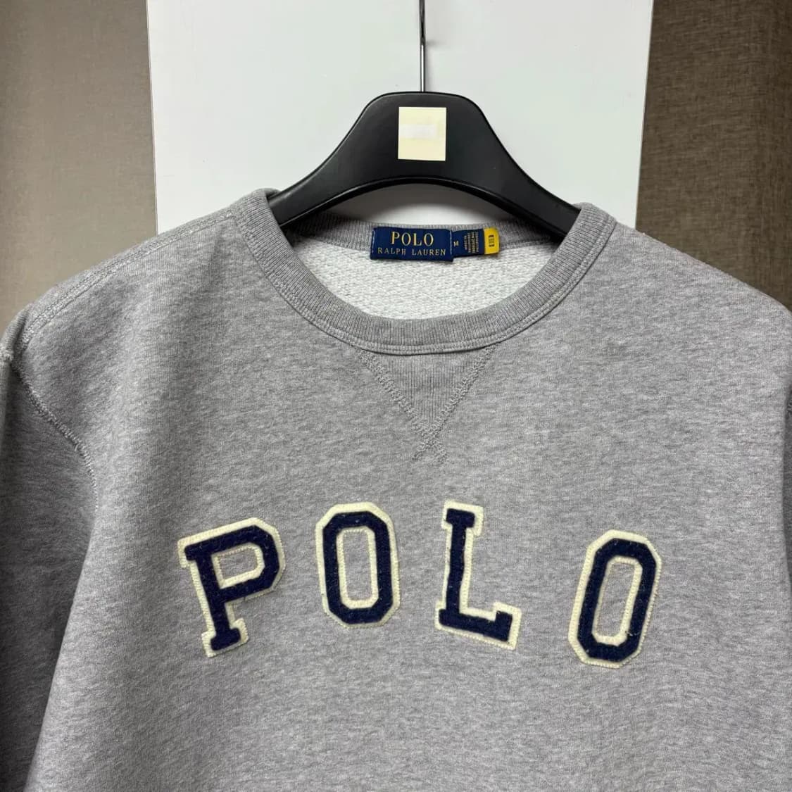 폴로 최신라벨 맨투맨 M 상품이미지3