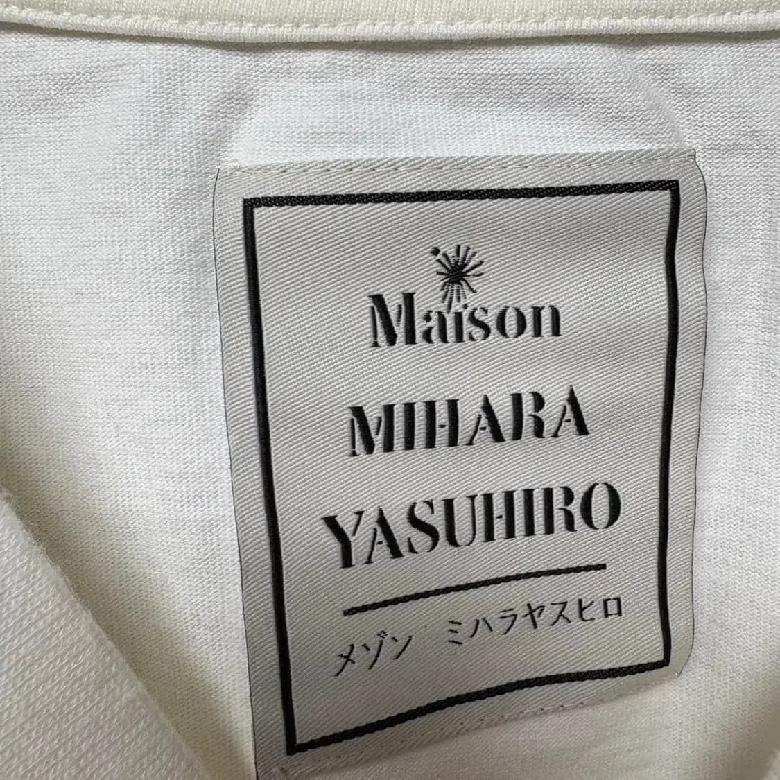 (한글택) 미하라야스히로 X 챔피온 오버핏 반팔 95 상품이미지4