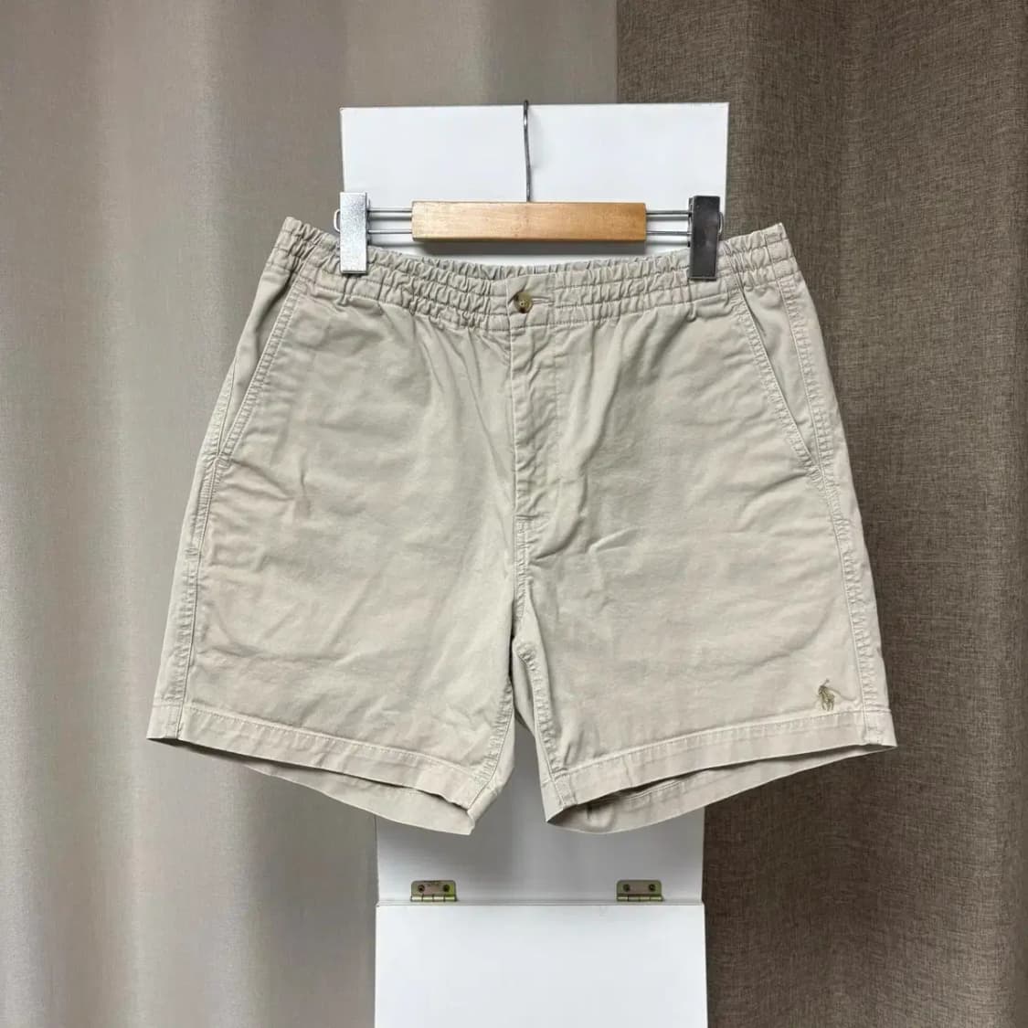 폴로 최신라벨 프렙스터 반바지 M 상품이미지1