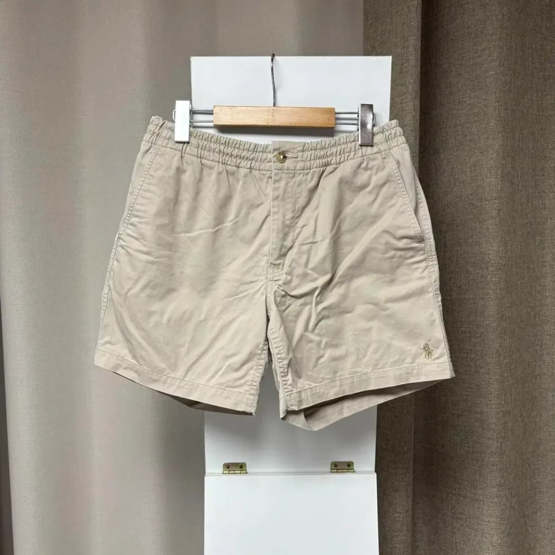 폴로 최신라벨 프렙스터 반바지 S 상품이미지1