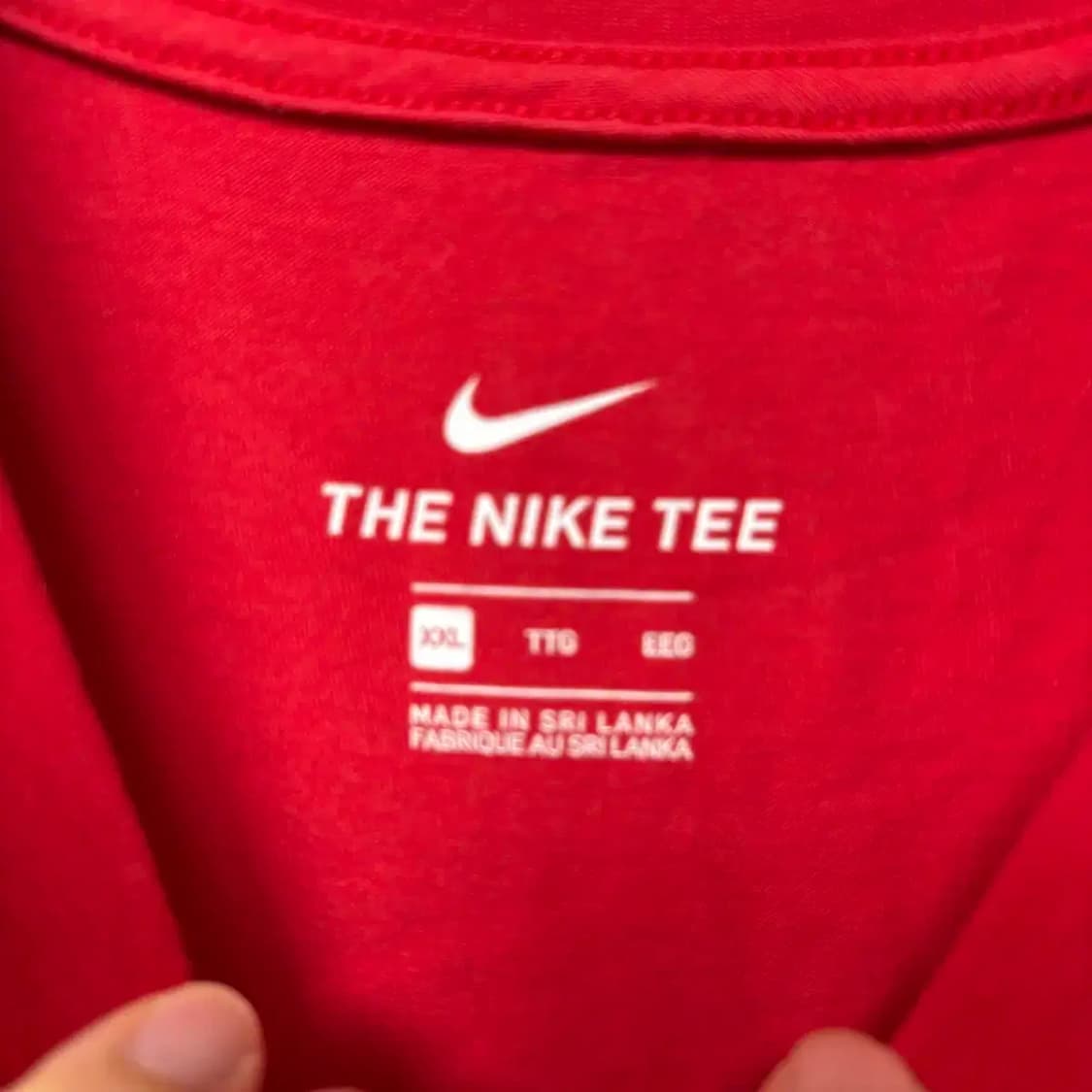 나이키 스우시 반팔 XXL 상품이미지4