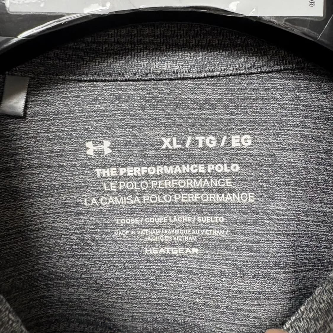 언더아머 기능성 반팔 카라티 XL 상품이미지4