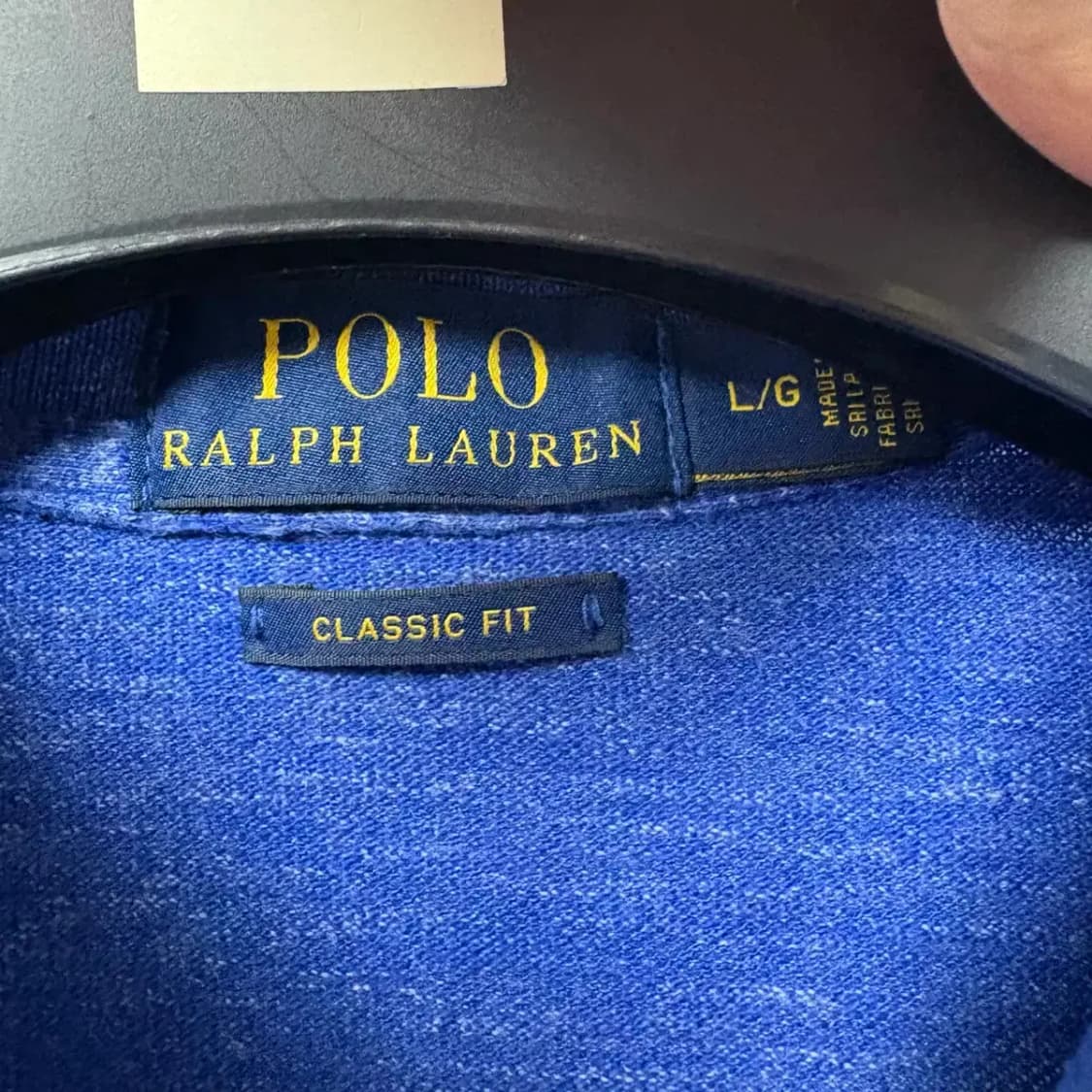 폴로 최신라벨 반팔 카라티 L 상품이미지4