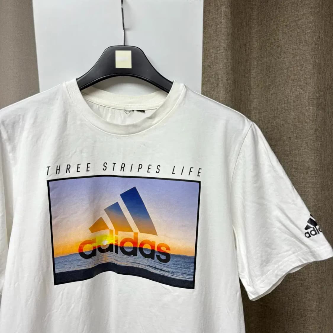 아디다스 라운드 반팔 XL 상품이미지3