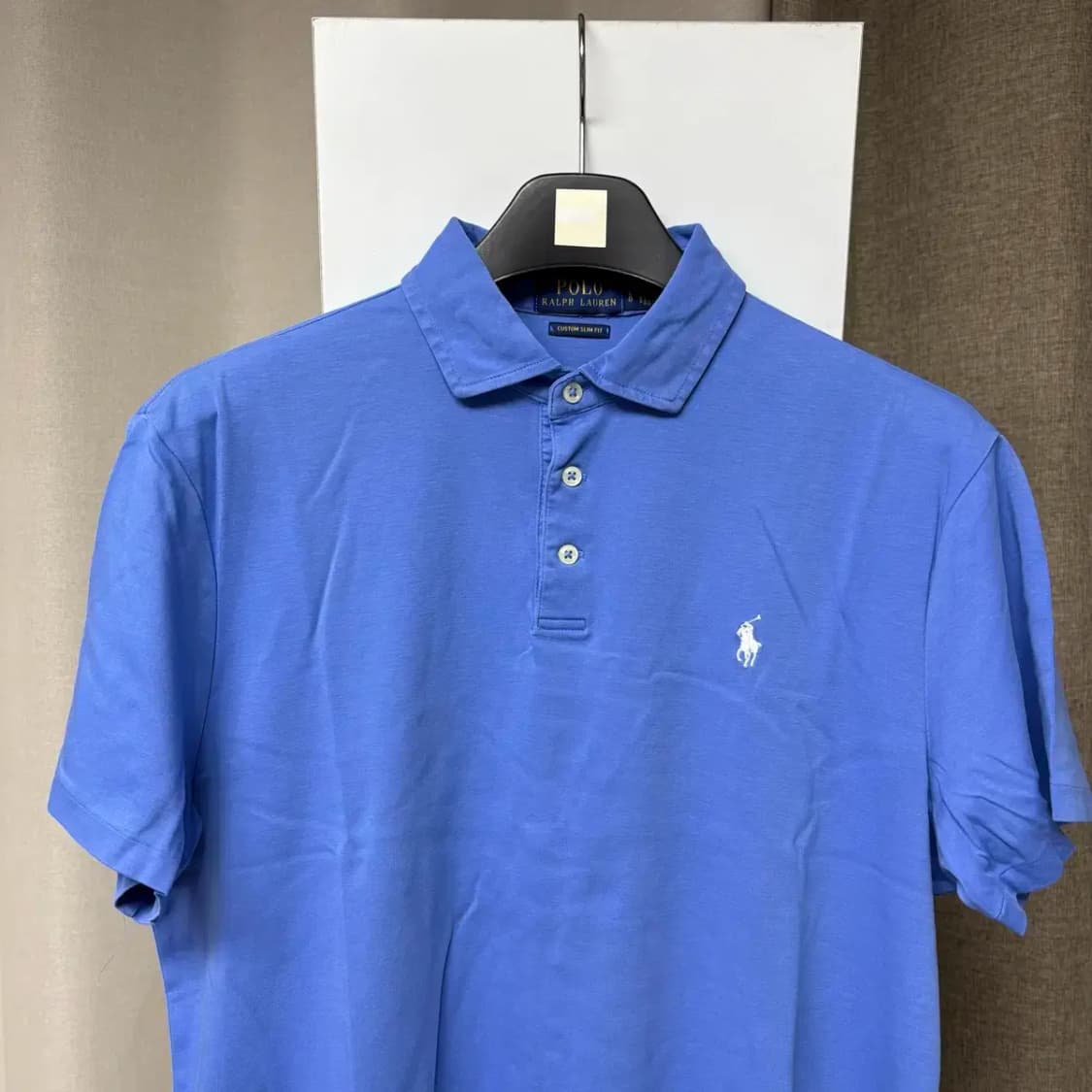 폴로 최신라벨 반팔 카라티 L 상품이미지3